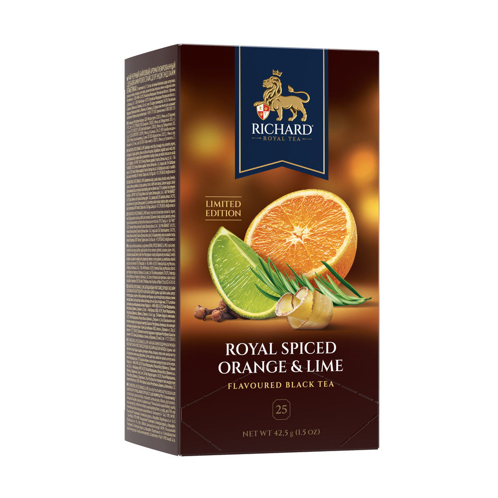 ロイヤル・スパイシーオレンジ＆ライム　紅茶 25枚（個包装）