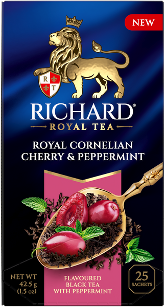 ロイヤル・ コーネリアンチェリー＆ペパーミント – Richard Tea