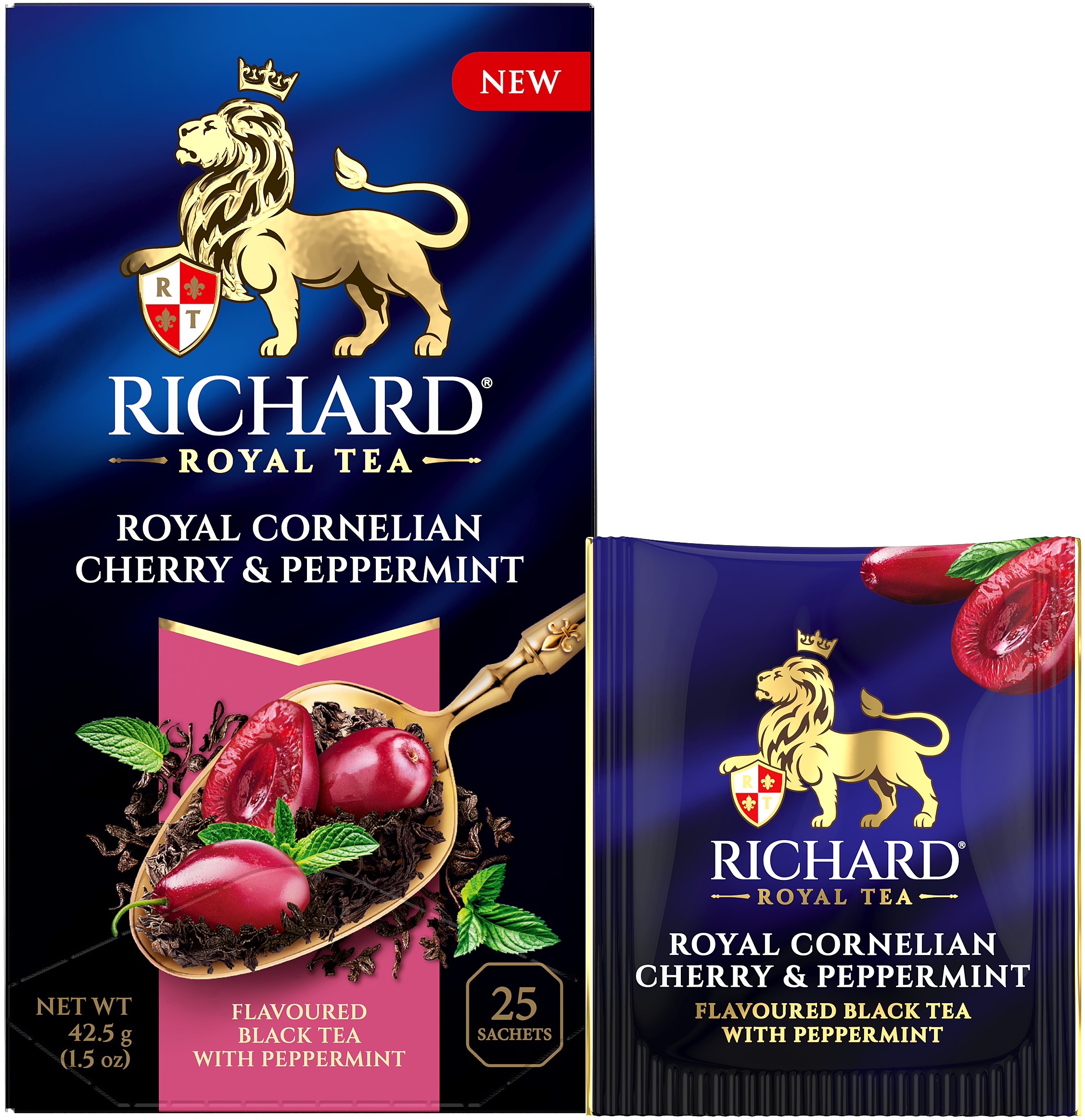 ロイヤル・ コーネリアンチェリー＆ペパーミント – Richard Tea