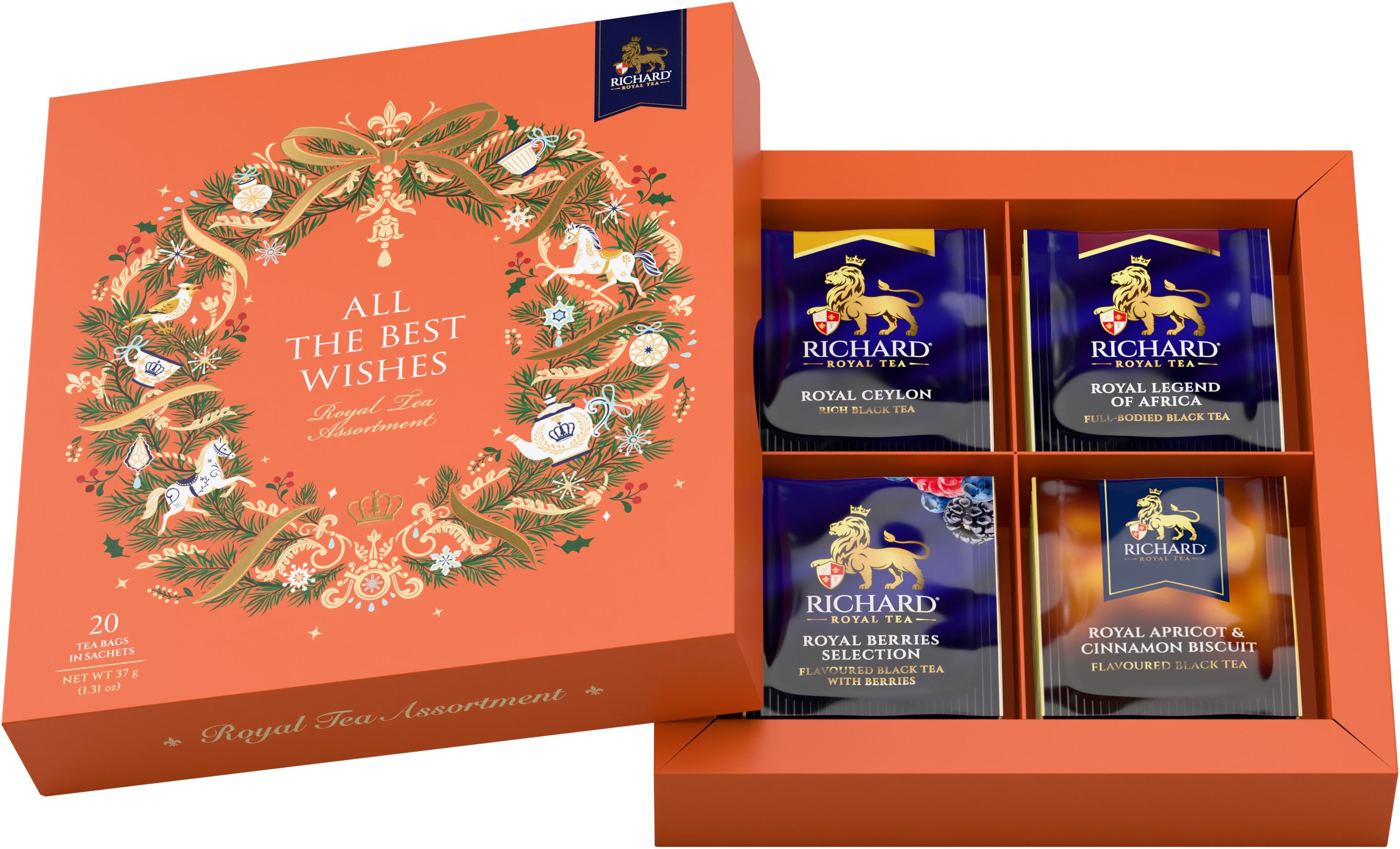 ALL THE BEST WISHES ４種類 紅茶アソート　（10月末入荷）