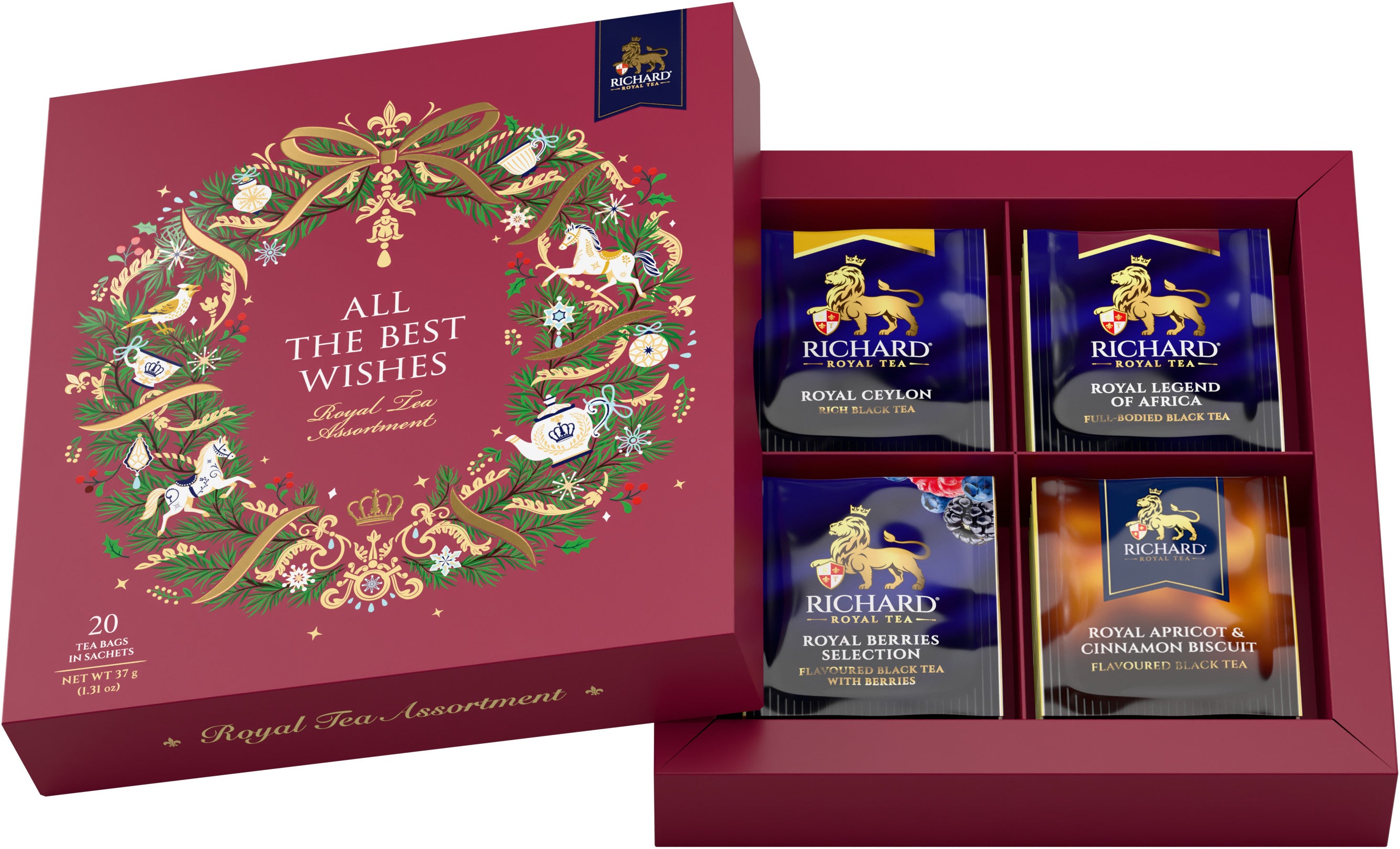 ALL THE BEST WISHES ４種類 紅茶アソート　（10月末入荷）