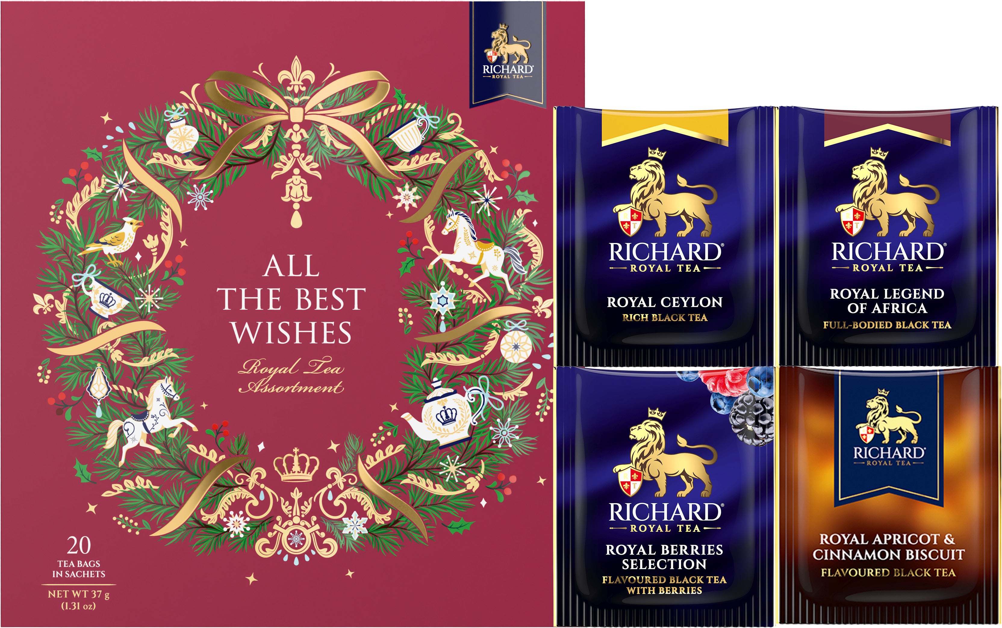 ALL THE BEST WISHES ４種類 紅茶アソート　（10月末入荷）