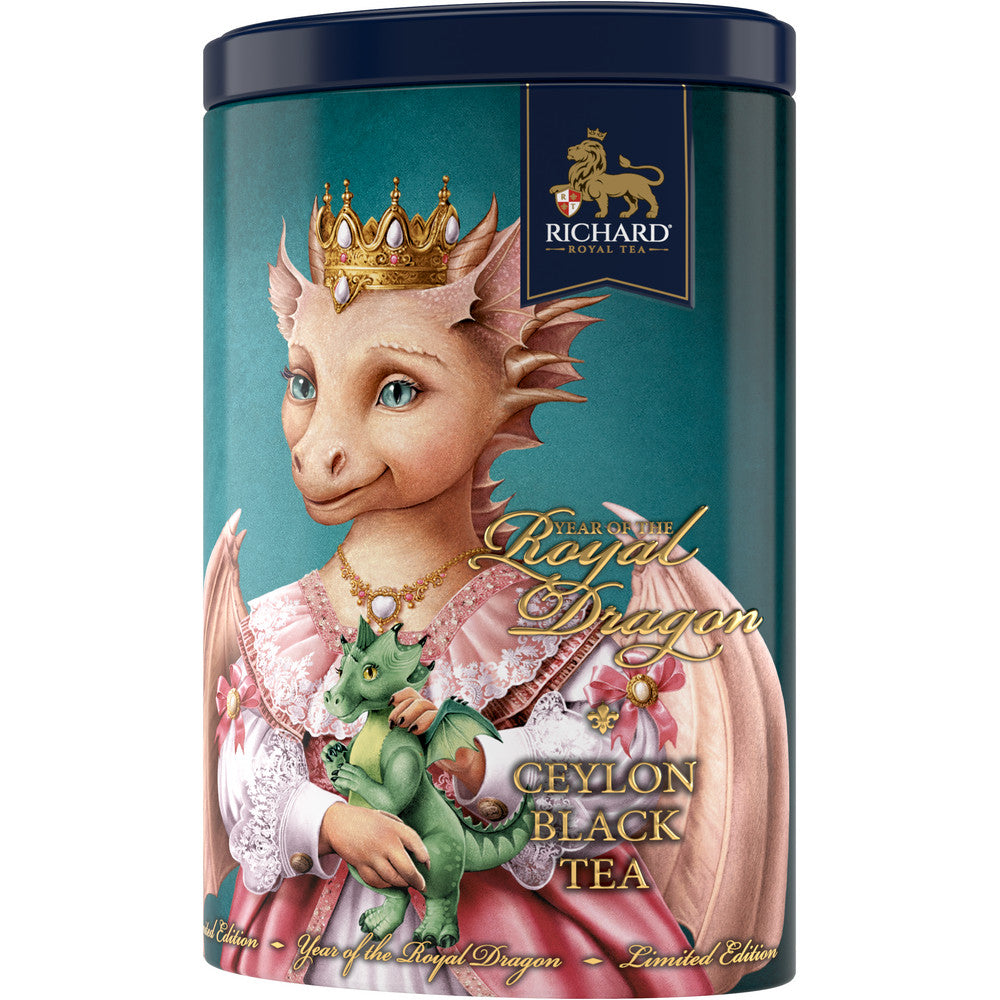 「発売予定日：10月上旬」イヤー・オブ・ザ・ロイヤル・ドラゴン　缶入りセイロン紅茶　80g