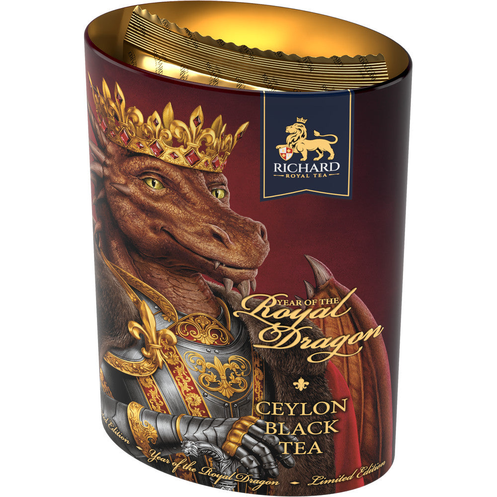 「発売予定日：10月上旬」イヤー・オブ・ザ・ロイヤル・ドラゴン　缶入りセイロン紅茶　80g