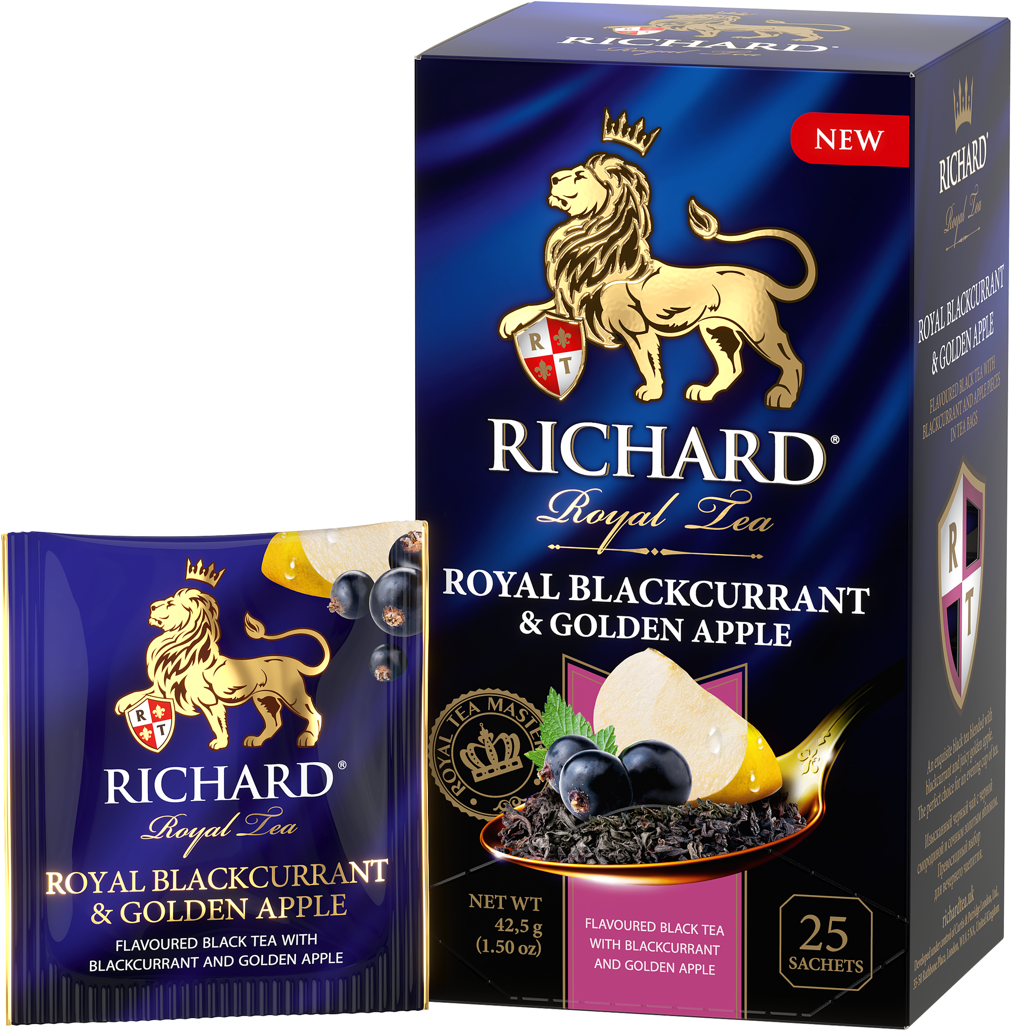 ロイヤル・ブラックカラント＆ゴールデン・アップル – Richard Tea